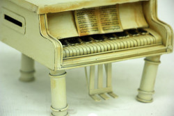 Mnk - Dekoratif Metal Piyano Kumbara (1)