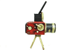 Mnk - Dekoratif Metal Kamera (1)