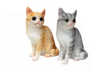  - Dekoratif Kedi Biblosu 16cm (1)