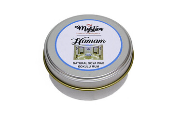 Mystica - Soya Wax Mum Kokulu Tenekede Hammam (1)