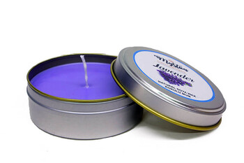 Mystica - Soya Wax Mum Kokulu Tenekede Lavender 