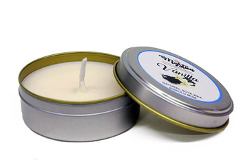 Mystica - Soya Wax Mum Kokulu Tenekede Vanilla