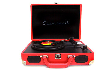 Crownwell - Pikap Çantalı Crownwell Önden Hoparlörlü Kırmızı 